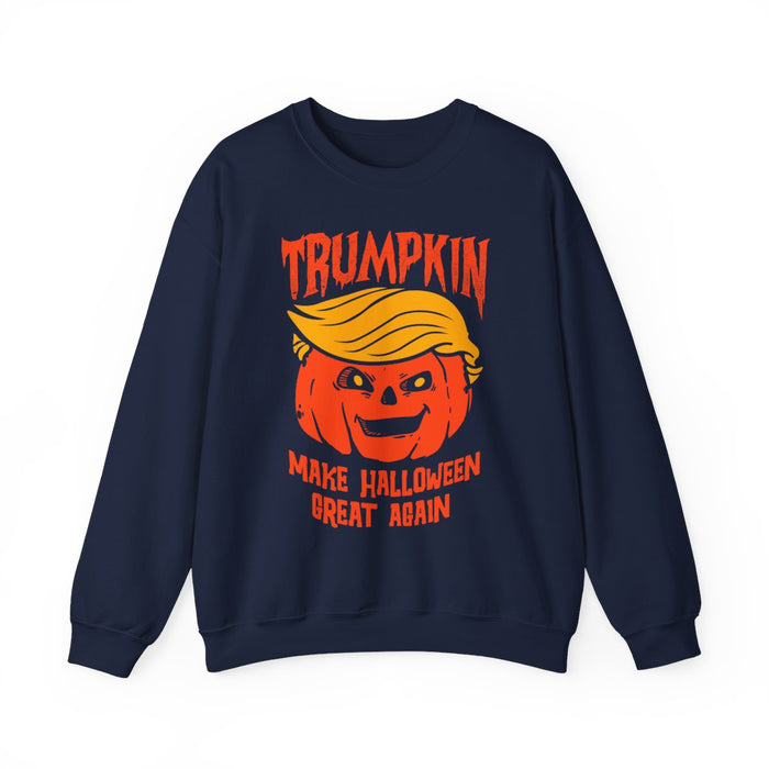 Trumpkin Make Halloween Great Again Sweatshirt - funny sweatshirt by Cheeky Business