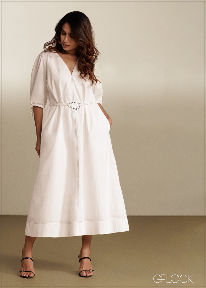 V-Neck Dress - women’s dress at GFLOCK Sri Lanka