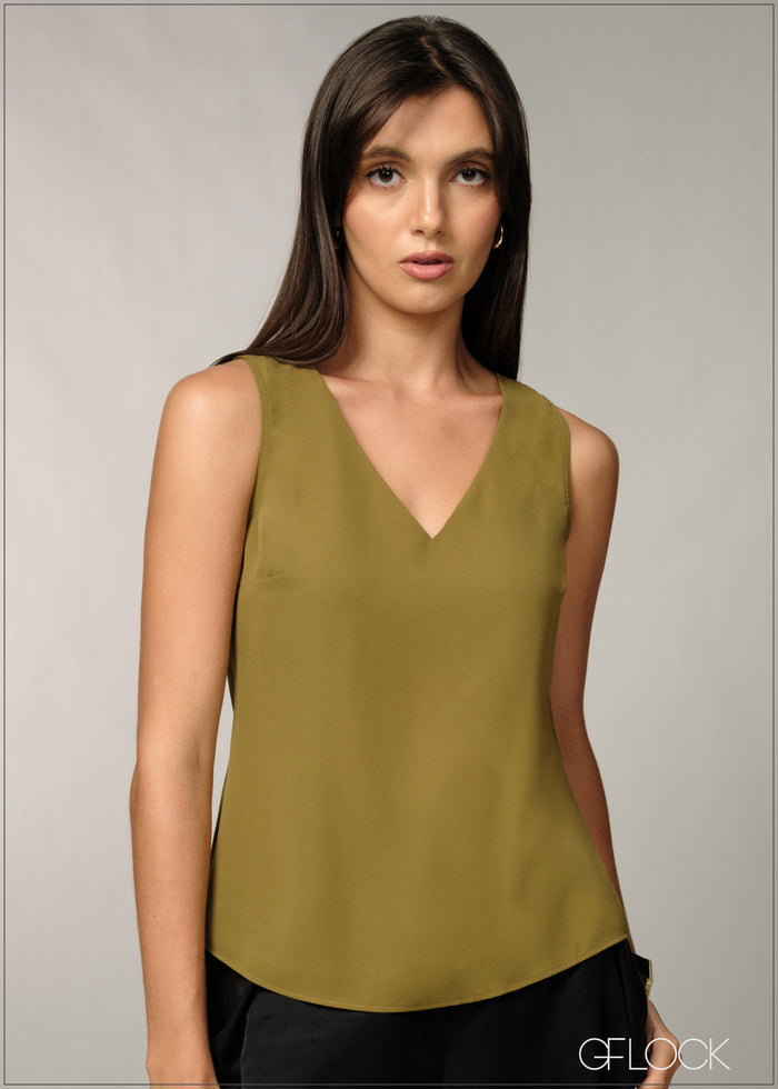 V-Neck Tank Top - 060726