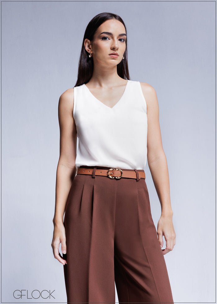 V-Neck Tank Top - 100425