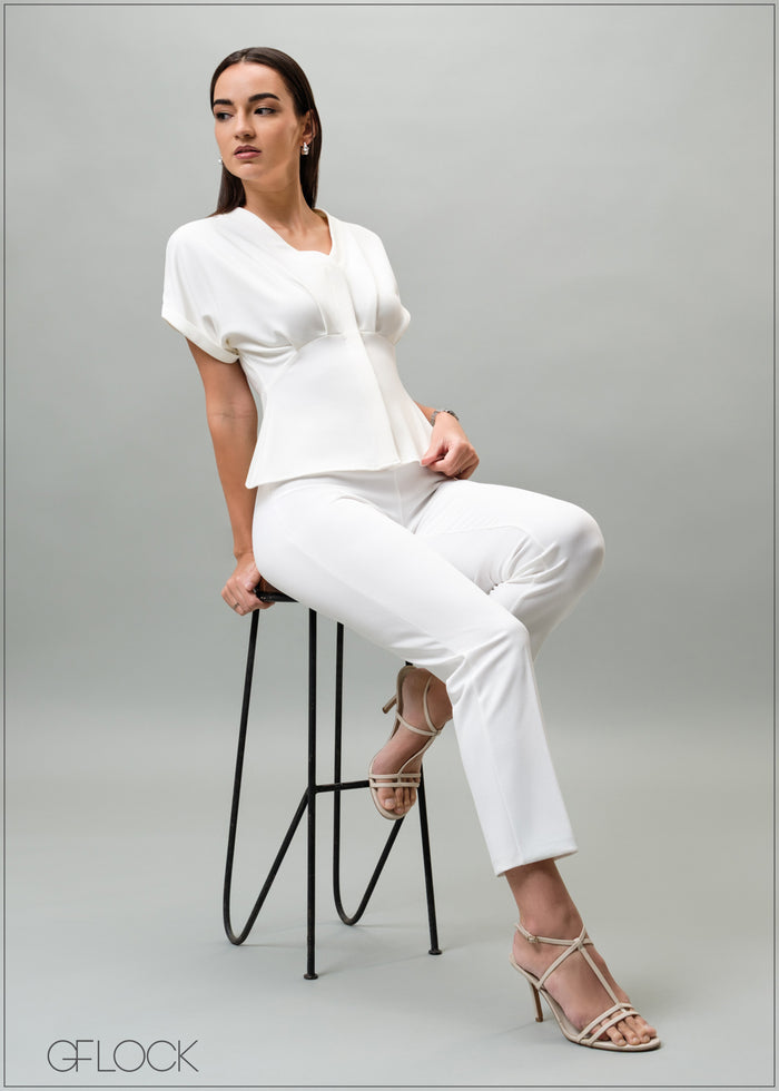 V-Neck Top - 210725
