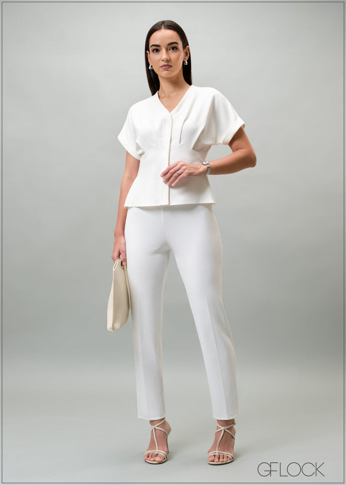 V-Neck Top - 210725