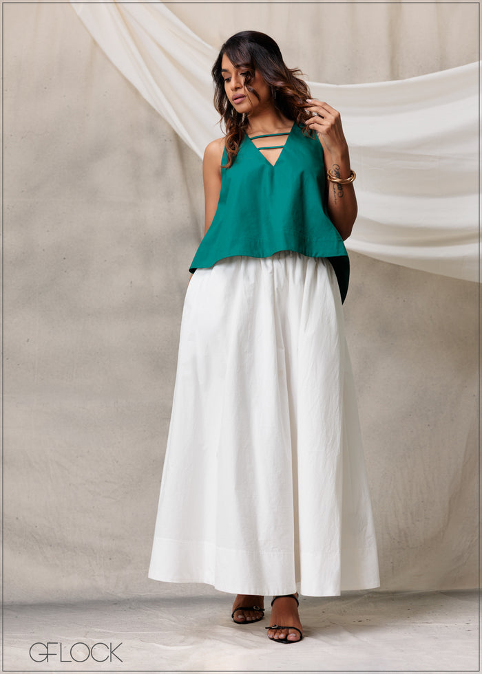 V-Neck Top - 260226