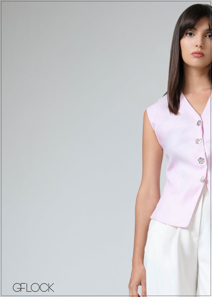 V-Neck Top - women’s top at GFLOCK Sri Lanka