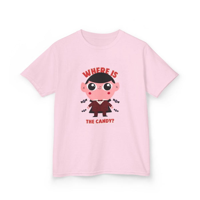 Where Is The Candy? Kids Halloween T-Shirt - funny t-shirt by Cheeky Business
