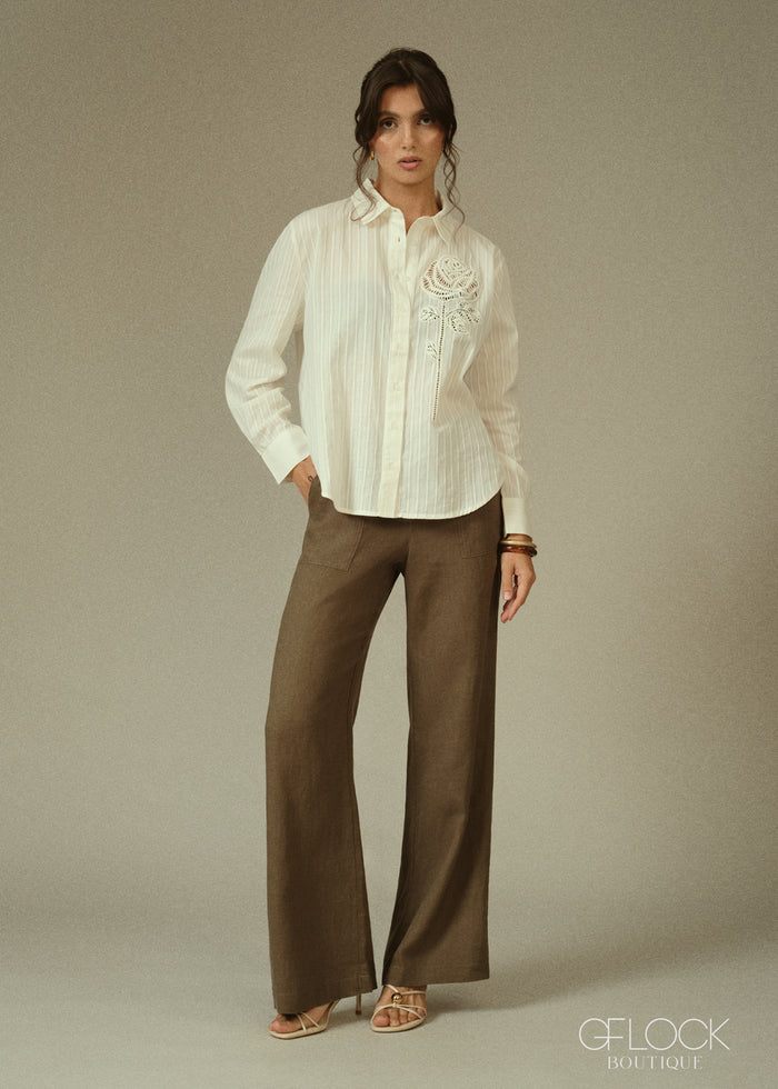 White Rose Shirt - 080826