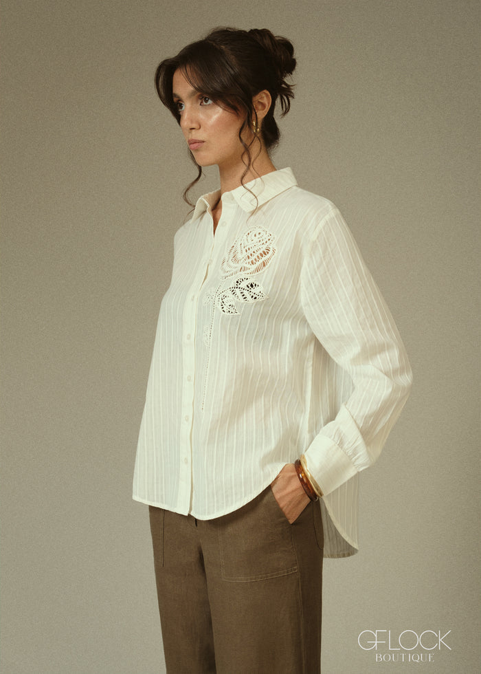 White Rose Shirt - 080826