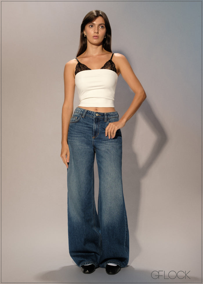 Wide Leg Jean - Long Length