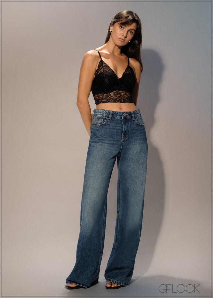 Wide Leg Jean - Long Length