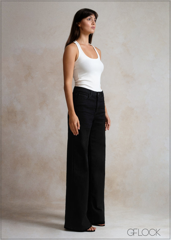 Wide Leg Jean - Short Length - 140526