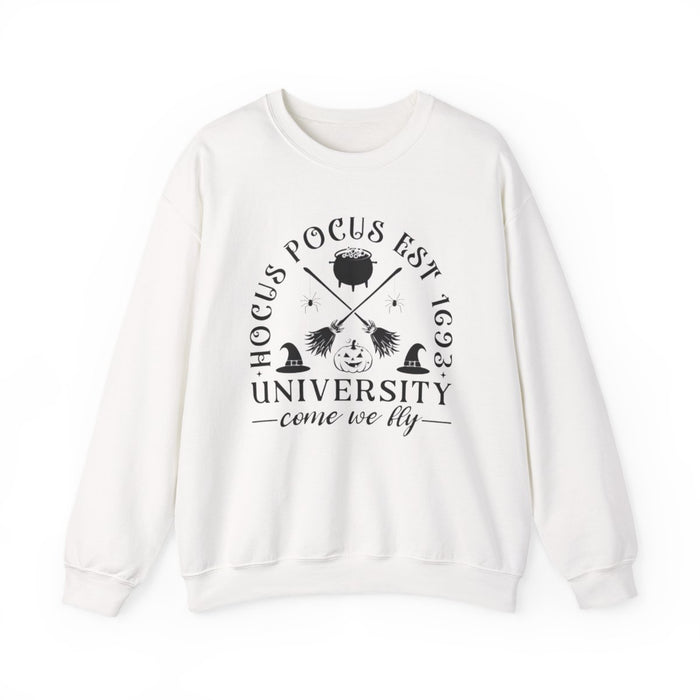 Witch University Halloween Sweatshirt - funny sweatshirt by Cheeky Business
