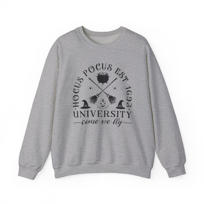 Witch University Halloween Sweatshirt - funny sweatshirt by Cheeky Business