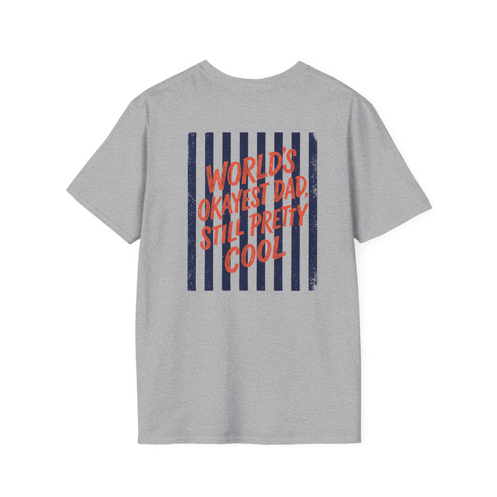 World's Okayest Dad Still Pretty Cool T-Shirt t-shirt view 2