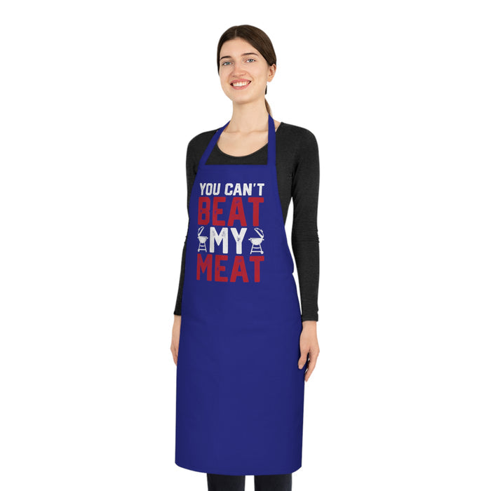 you can't beat my meat bbq apron clothing seventh colour product image