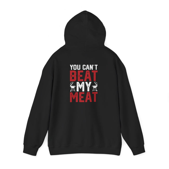 you can't beat my meat bbq hoodie hoodie front product image