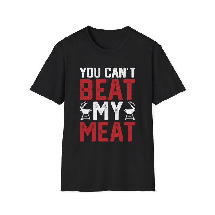 You Can't Beat My Meat BBQ T-Shirt - funny t-shirt by Cheeky Business