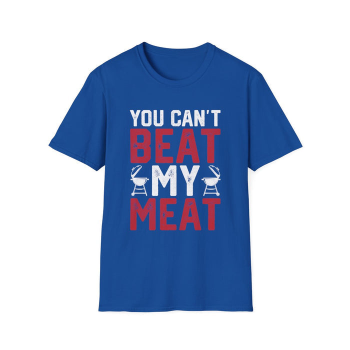 You Can't Beat My Meat BBQ T-Shirt - funny t-shirt by Cheeky Business