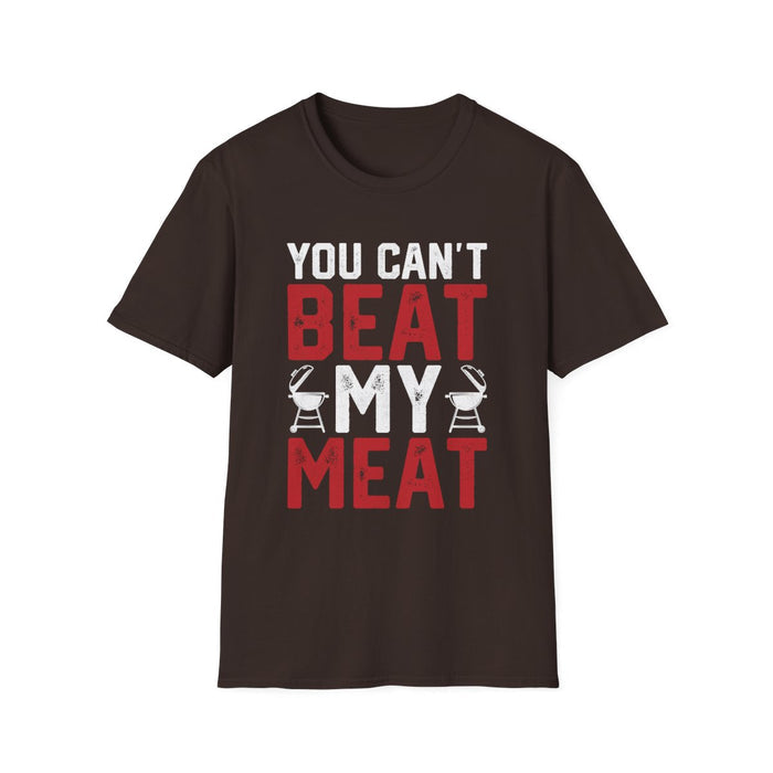 You Can't Beat My Meat BBQ T-Shirt - funny t-shirt by Cheeky Business