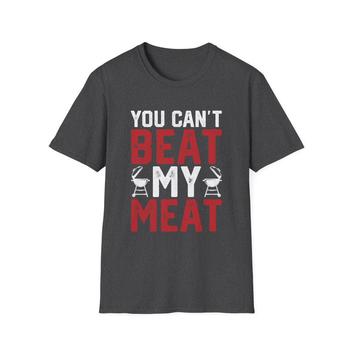 You Can't Beat My Meat BBQ T-Shirt - funny t-shirt by Cheeky Business
