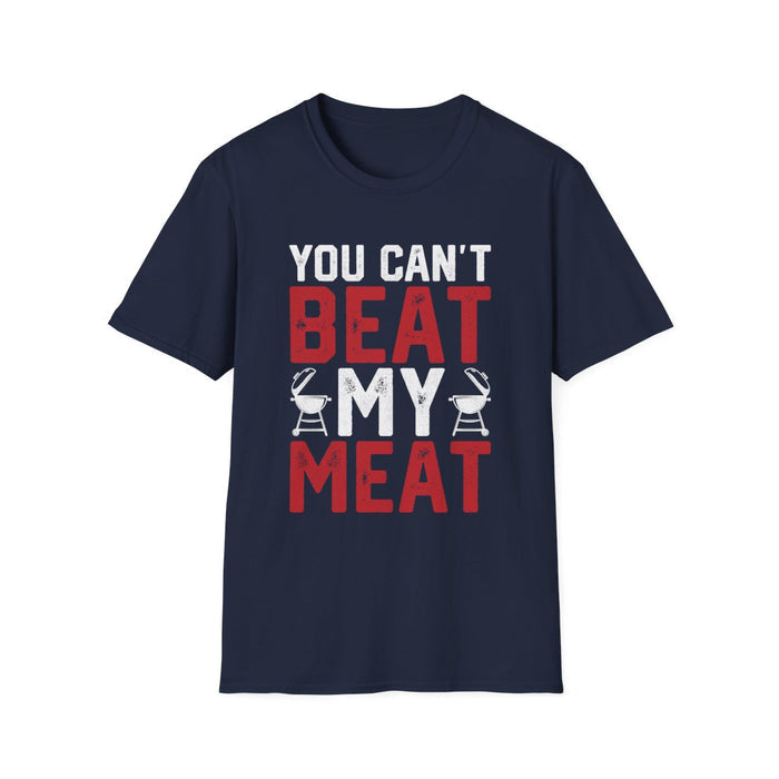 You Can't Beat My Meat BBQ T-Shirt - funny t-shirt by Cheeky Business